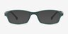 Nimbus Green PlasticEyeglass Frames from EyeBuyDirect, with Tinted Lenses