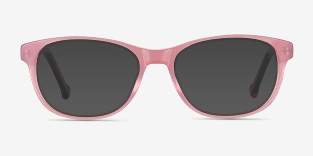 Nifty Rose AcétateMontures de lunettes de vue d'EyeBuyDirect, Avec des Verres Teintés