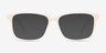 Prologue Cream AcetateEyeglass Frames from EyeBuyDirect, with Tinted Lenses