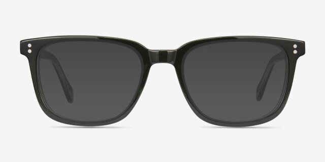 Kent Green AcetateEyeglass Frames from EyeBuyDirect, with Tinted Lenses
