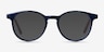 Lariat Navy AcetateEyeglass Frames from EyeBuyDirect, with Tinted Lenses