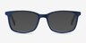 Botanist Navy Striped AcétateMontures de lunettes de vue d'EyeBuyDirect, Avec des Verres Teintés