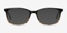 Botanist Gray Brown AcétateMontures de lunettes de vue d'EyeBuyDirect, Avec des Verres Teintés