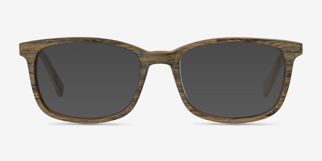 Botanist Brown AcetateEyeglass Frames from EyeBuyDirect, with Tinted Lenses