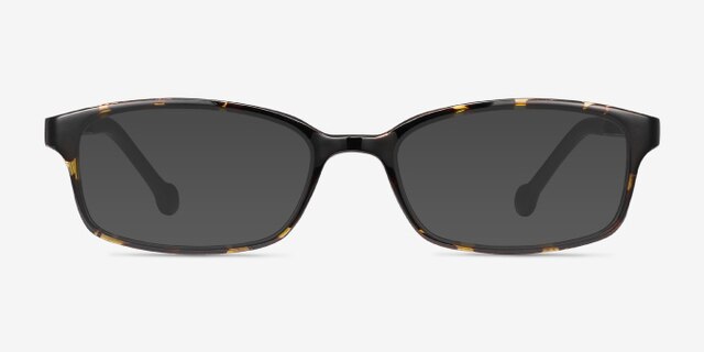 Gizmo Tortoise PlasticEyeglass Frames from EyeBuyDirect, with Tinted Lenses