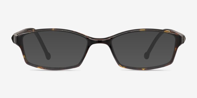 Glitch Tortoise PlasticEyeglass Frames from EyeBuyDirect, with Tinted Lenses