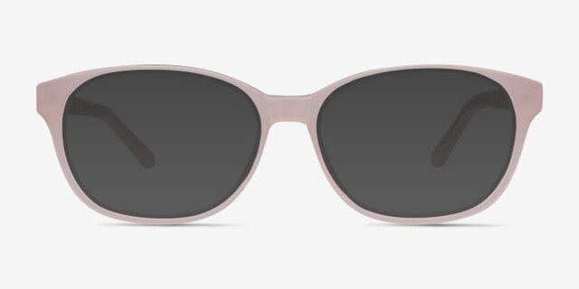 Lyle Pink AcetateEyeglass Frames from EyeBuyDirect, with Tinted Lenses