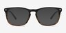 Costello Brown Striped AcetateEyeglass Frames from EyeBuyDirect, with Tinted Lenses