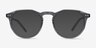 Planete Gray Clear AcetateEyeglass Frames from EyeBuyDirect, with Tinted Lenses