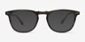 Illusion Gray Striped AcétateMontures de lunettes de vue d'EyeBuyDirect, Avec des Verres Teintés