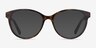Laya Tortoise AcetateEyeglass Frames from EyeBuyDirect, with Tinted Lenses