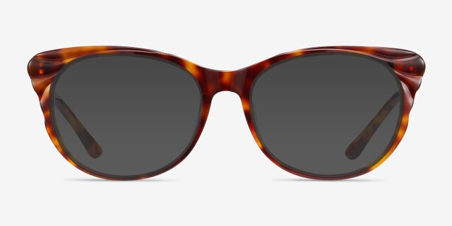 Mariposa Tortoise AcetateEyeglass Frames from EyeBuyDirect, with Tinted Lenses