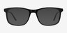 Ballast Noir AcétateMontures de lunettes de vue d'EyeBuyDirect, Avec des Verres Teintés