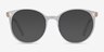 Noun Clear AcetateEyeglass Frames from EyeBuyDirect, with Tinted Lenses