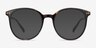 Noun Tortoise PlasticEyeglass Frames from EyeBuyDirect, with Tinted Lenses