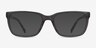 Demo Gray AcetateEyeglass Frames from EyeBuyDirect, with Tinted Lenses