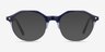 Moby Clear Blue AcétateMontures de lunettes de vue d'EyeBuyDirect, Avec des Verres Teintés