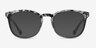 Keen Gray Floral AcetateEyeglass Frames from EyeBuyDirect, with Tinted Lenses