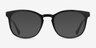 Keen Black AcetateEyeglass Frames from EyeBuyDirect, with Tinted Lenses