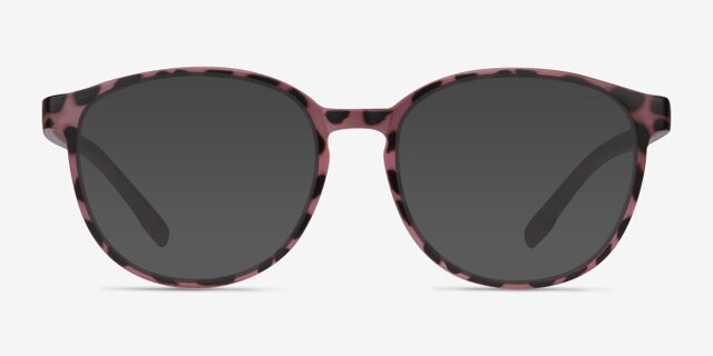 Shifter Pink Tortoise PlasticEyeglass Frames from EyeBuyDirect, with Tinted Lenses