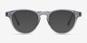 Marine Clear Gray AcetateEyeglass Frames from EyeBuyDirect, with Tinted Lenses