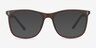 Mystery Brown PlasticEyeglass Frames from EyeBuyDirect, with Tinted Lenses