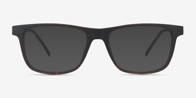 Karat Tortoise Plastic-metalEyeglass Frames from EyeBuyDirect, with Tinted Lenses