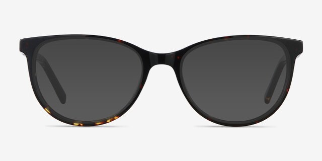 Sphinx Tortoise AcetateEyeglass Frames from EyeBuyDirect, with Tinted Lenses