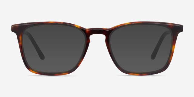 Phoenix Tortoise AcetateEyeglass Frames from EyeBuyDirect, with Tinted Lenses