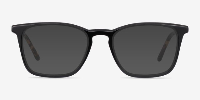 Phoenix Black Tortoise AcetateEyeglass Frames from EyeBuyDirect, with Tinted Lenses