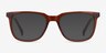 Girona Brown AcetateEyeglass Frames from EyeBuyDirect, with Tinted Lenses
