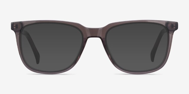 Girona Gray AcetateEyeglass Frames from EyeBuyDirect, with Tinted Lenses