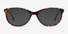 Depth Brown Floral AcetateEyeglass Frames from EyeBuyDirect, with Tinted Lenses