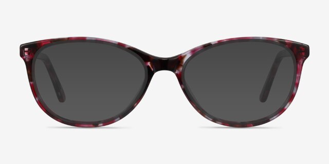 Depth Fleuries AcétateMontures de lunettes de vue d'EyeBuyDirect, Avec des Verres Teintés