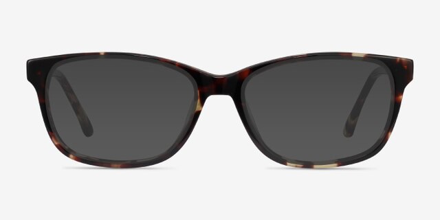 Ayla Écailles AcétateMontures de lunettes de vue d'EyeBuyDirect, Avec des Verres Teintés