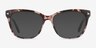 Petal Pink Tortoise AcetateEyeglass Frames from EyeBuyDirect, with Tinted Lenses