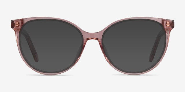 Nala Clear Purple AcétateMontures de lunettes de vue d'EyeBuyDirect, Avec des Verres Teintés