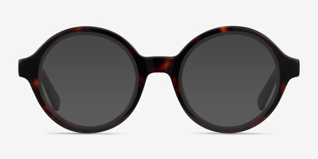 Groove Tortoise AcetateEyeglass Frames from EyeBuyDirect, with Tinted Lenses