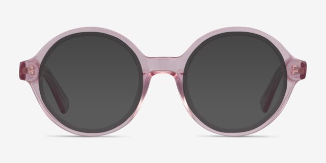 Groove Pink AcetateEyeglass Frames from EyeBuyDirect, with Tinted Lenses