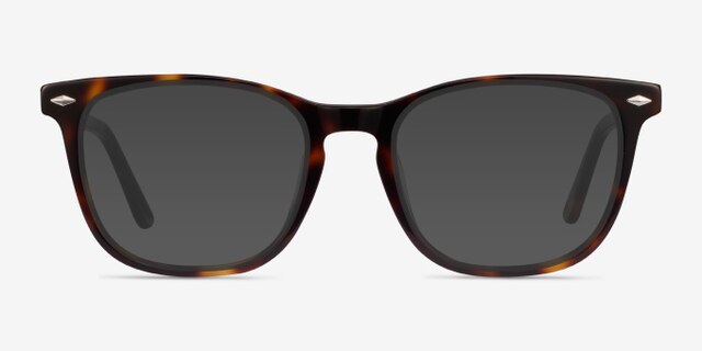 Honor Tortoise AcetateEyeglass Frames from EyeBuyDirect, with Tinted Lenses