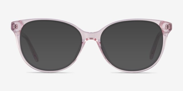 Pursuit Pink AcetateEyeglass Frames from EyeBuyDirect, with Tinted Lenses