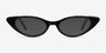 Hush Black AcetateEyeglass Frames from EyeBuyDirect, with Tinted Lenses