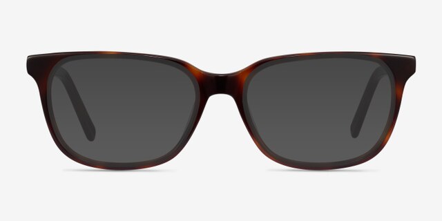 Peruse Brown Tortoise AcétateMontures de lunettes de vue d'EyeBuyDirect, Avec des Verres Teintés