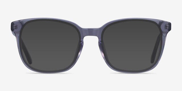 Tower Gris AcétateMontures de lunettes de vue d'EyeBuyDirect, Avec des Verres Teintés