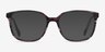 Joanne Striped AcetateEyeglass Frames from EyeBuyDirect, with Tinted Lenses