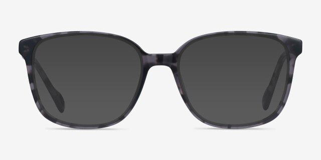 Joanne Gray Tortoise AcetateEyeglass Frames from EyeBuyDirect, with Tinted Lenses