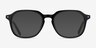 Atlantic Black AcetateEyeglass Frames from EyeBuyDirect, with Tinted Lenses
