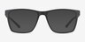 Spencer Noir PlastiqueMontures de lunettes de vue d'EyeBuyDirect, Avec des Verres Teintés