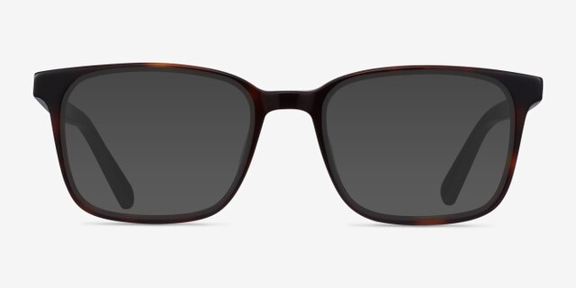 Charlie Brown Tortoise AcetateEyeglass Frames from EyeBuyDirect, with Tinted Lenses
