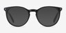 Fleury Black AcetateEyeglass Frames from EyeBuyDirect, with Tinted Lenses